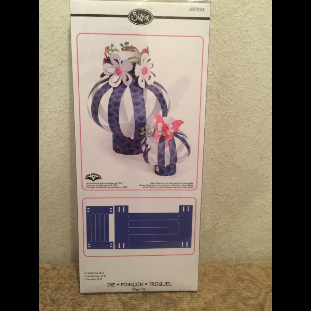 Sizzix Long Die 3 D Lantern